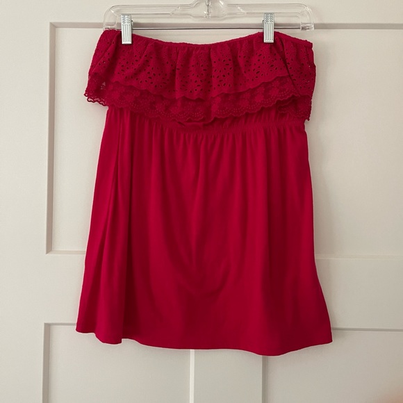 Women’s size medium strapless top - Picture 1 of 4